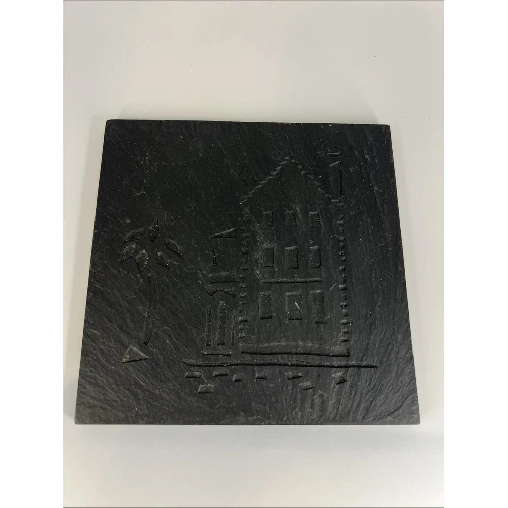 Slate Coastal Trivet 5.75
